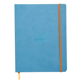 Rhodia Softcover Notebook - Large - Turquoise - Lined